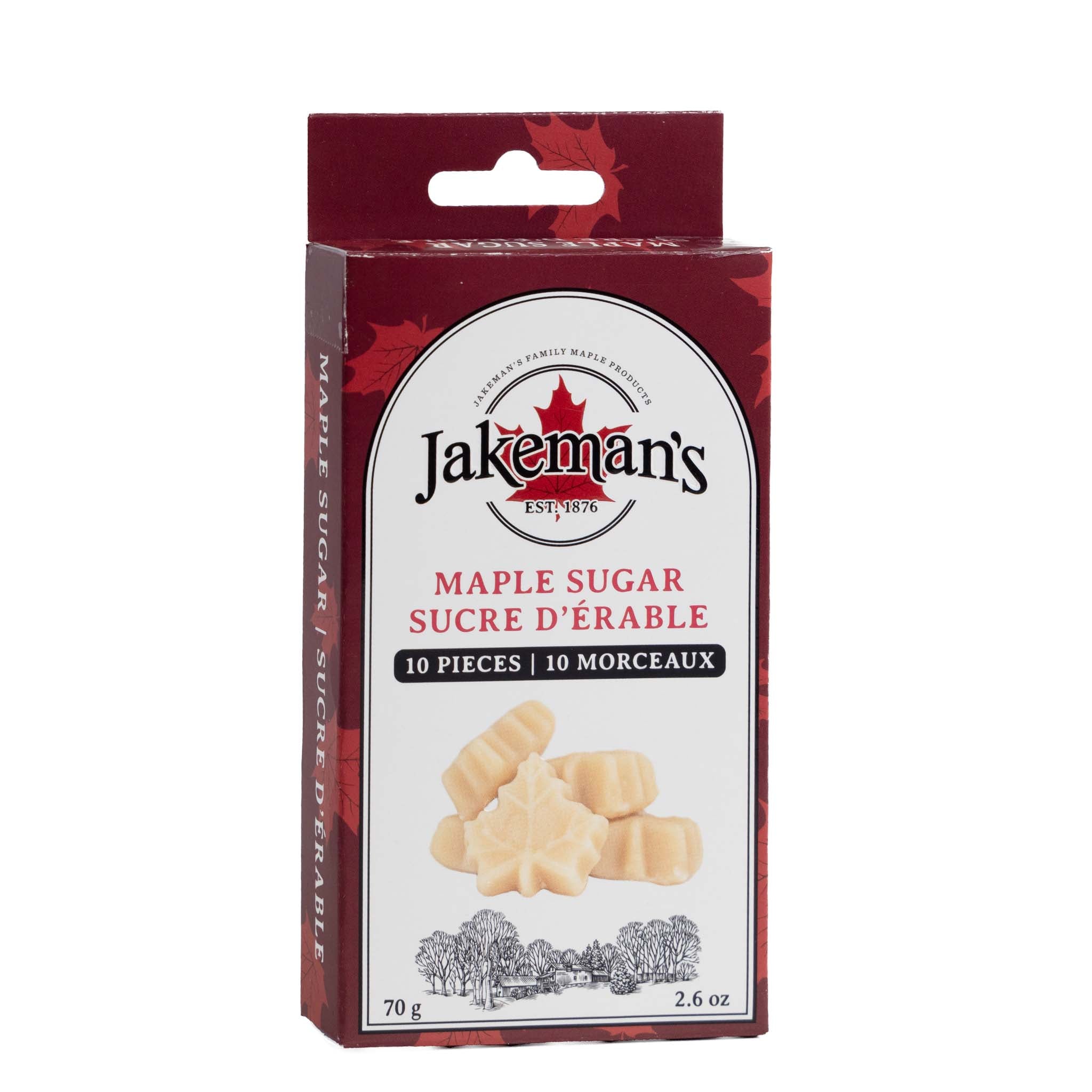 Jakeman's Maple Sugar - 70g-front